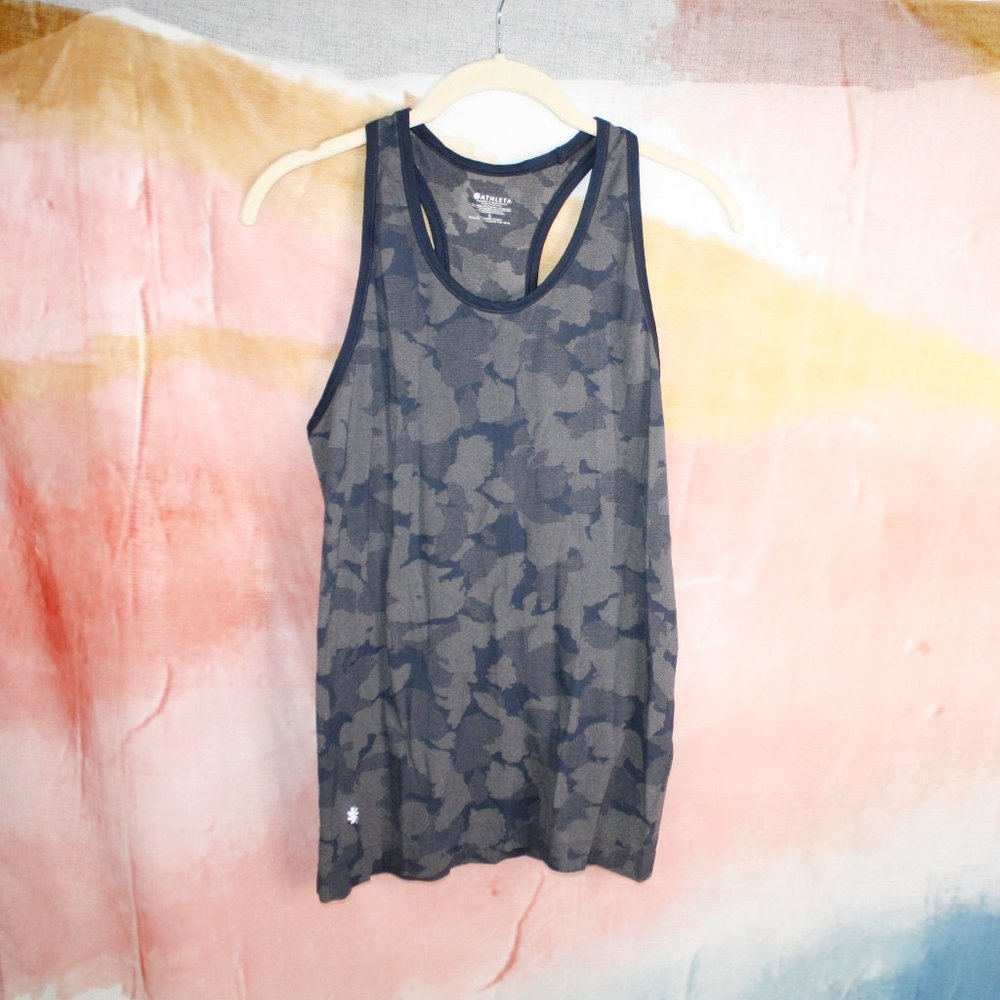 Athleta Camo Racerback Tank 🌵Large
